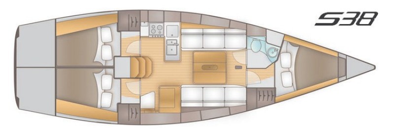 Планировка Salona 38